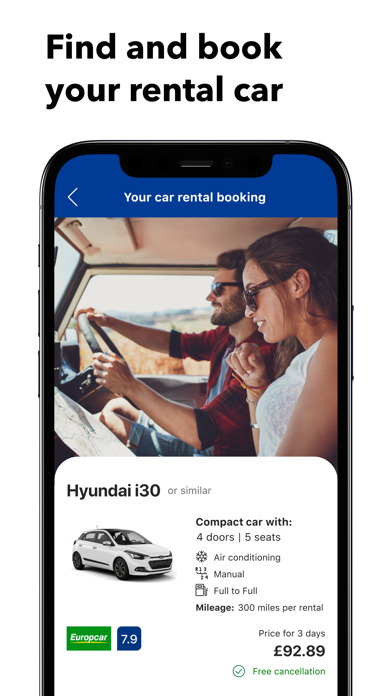 Booking.com reservation summary