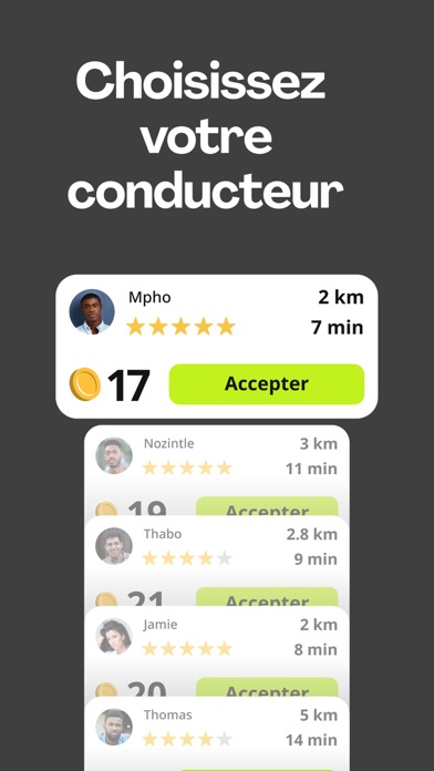 inDrive safety tools and ride details