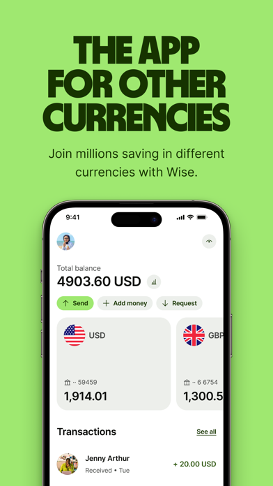 Wise multi-currency account